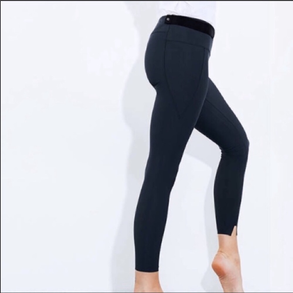 Aday Crop & Roll Leggings  dark grey M C6